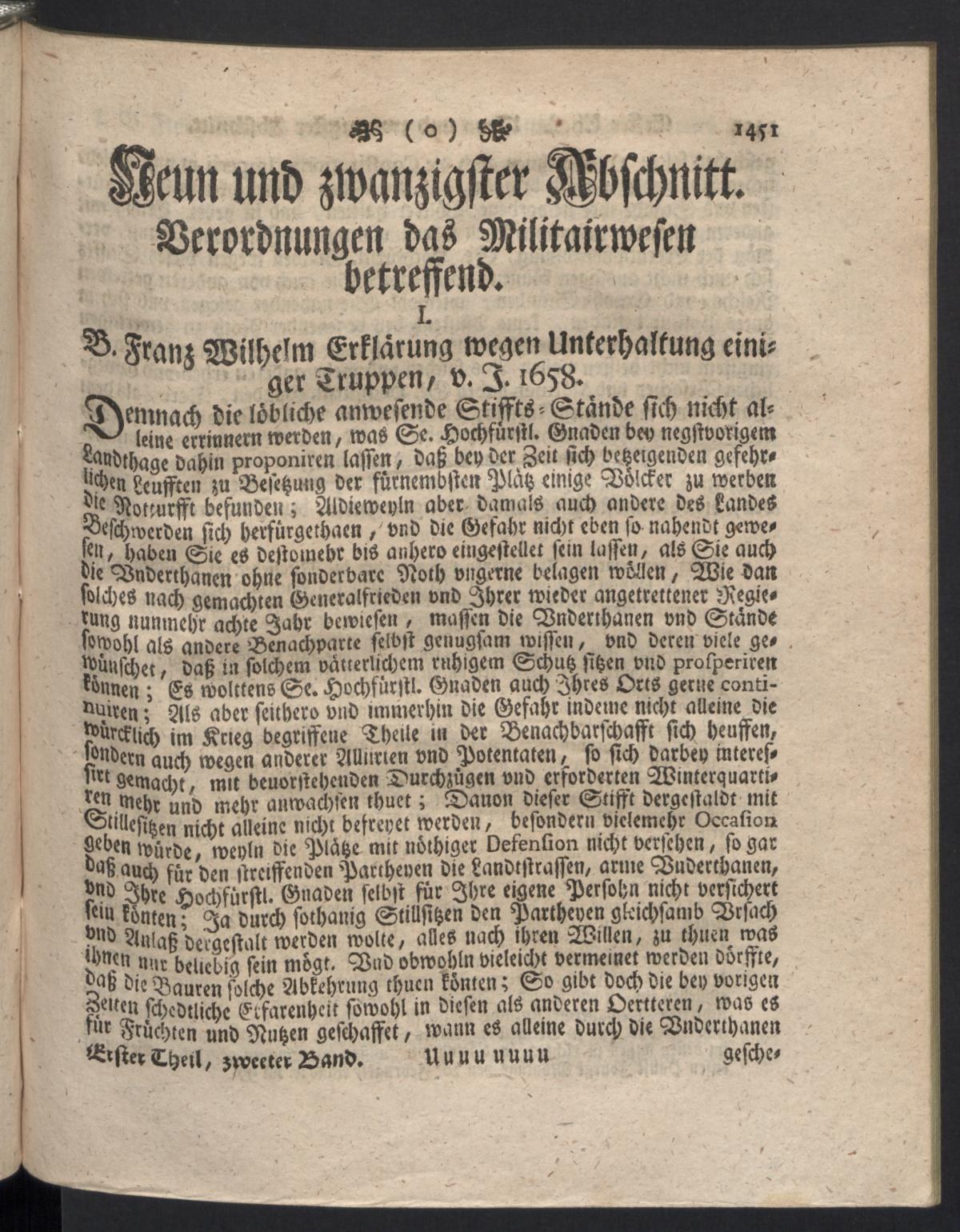 OsFa Rückblick 6 – Vom Ritterdienst zur stehenden Truppe